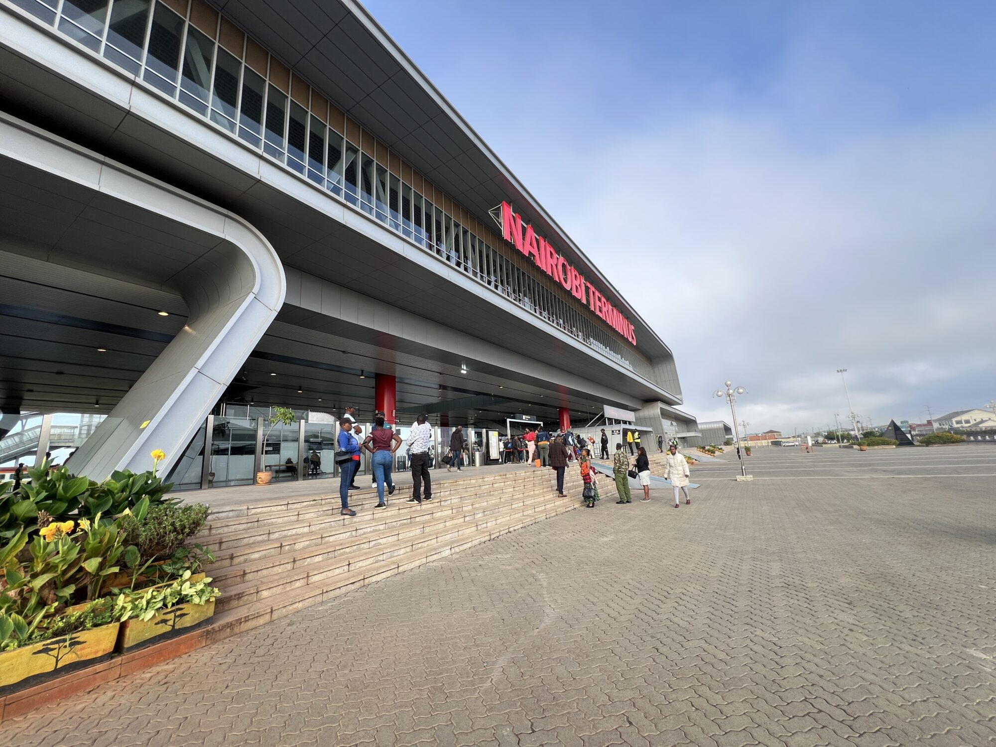 Nairobi Terminus Madaraka Express Catching the Madaraka Kenya Train to Mombassa