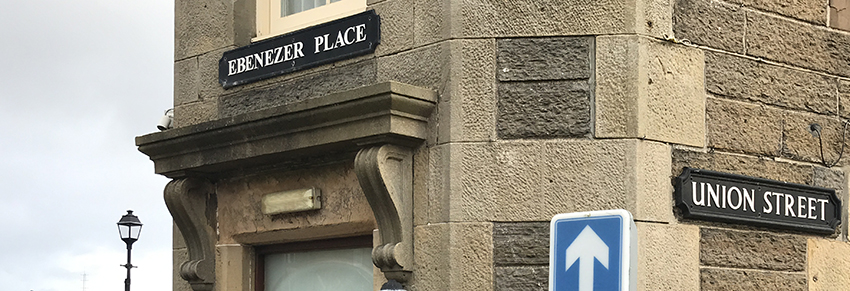 Ebenezer Place Sign