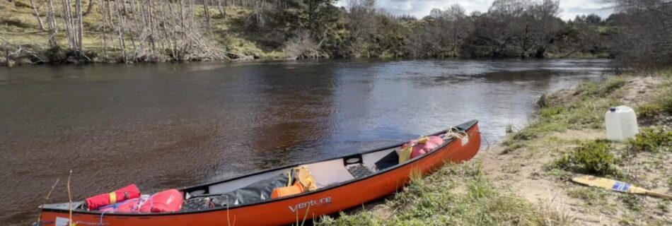 Canoe on the River Spey with amazing decidious forest A Useful Guide to Canoeing the River Spey